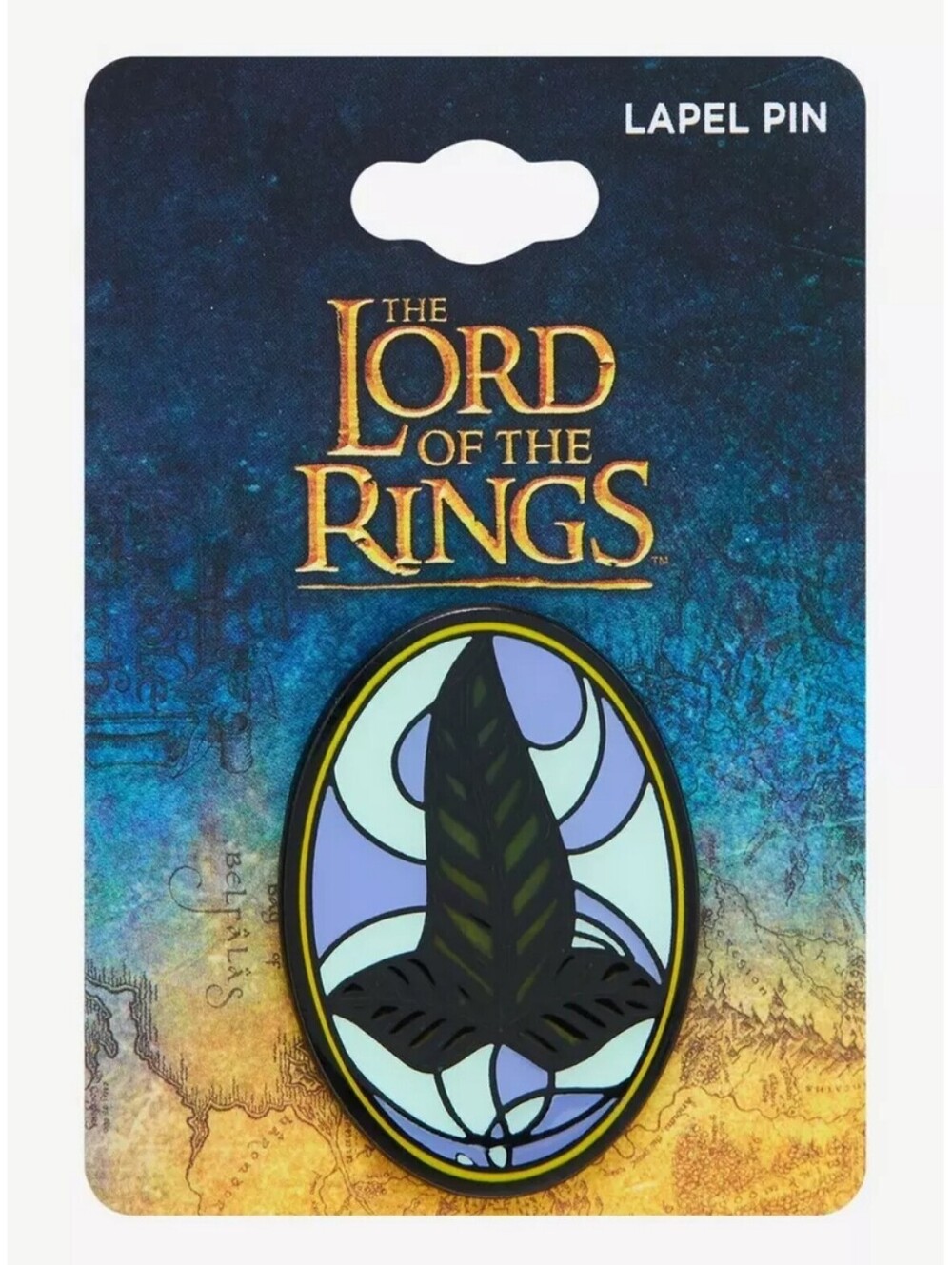 The Lord of the Rings Leaf of Lorien Stained Glass Enamel Pin